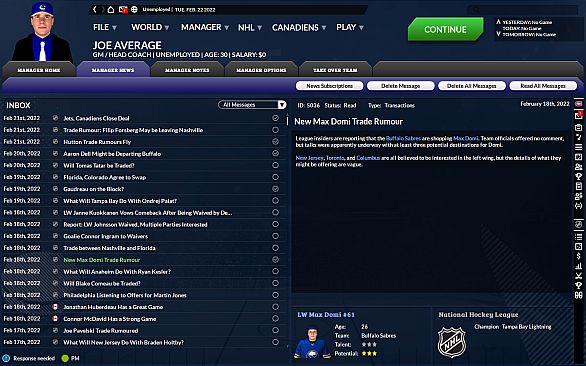 Franchise Hockey Manager 8