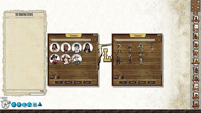 Fantasy Grounds - Stone and a Hard Place: The Tombstone Seven (Savage Worlds)