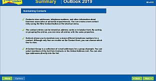 Professor Teaches Outlook 2019