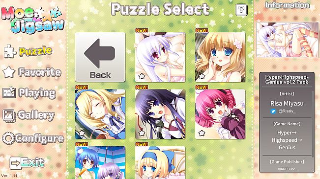 Moe Jigsaw - Hyper-Highspeed-Genius vol.2 Pack