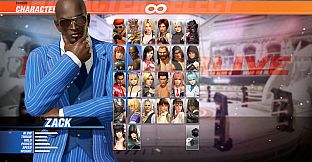 DOA6 Character: Zack