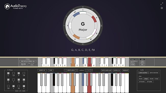 AudioTheory Piano Keys