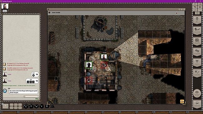 Fantasy Grounds - Black Scrolls Medieval Fantasy City (Map Tile Pack)