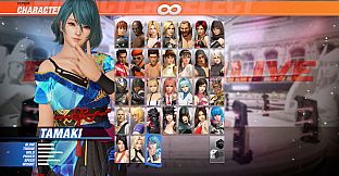 DOA6 Character Tamaki + Debut Costume Set