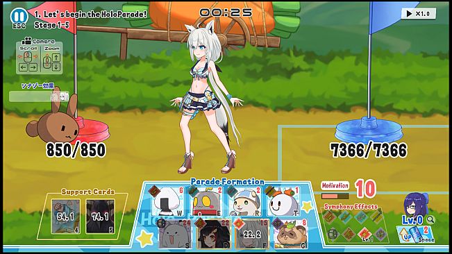 HoloParade DLC with BGM and Costume - Shirakami Fubuki (only for Windows)