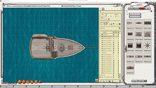 Fantasy Grounds - FG Coastal Map Pack 2