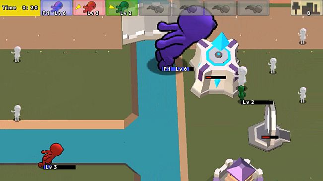 Pixel Game Maker Series Biggerman.io