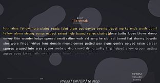 JUST TYPE