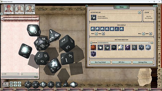 Fantasy Grounds - Enviro Dice Pack