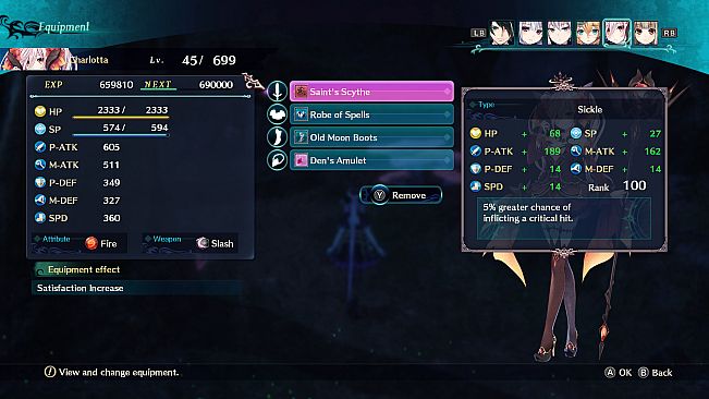 Dragon Star Varnir High Class All Characters Weapon Set