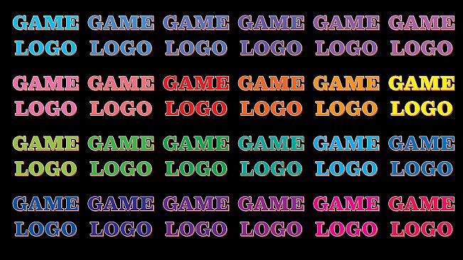 TIGER GAME ASSETS LOGOTYPE VOL.28