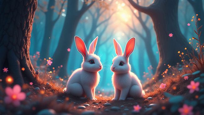 AI-VJ - Magic Forest 5 Visuals