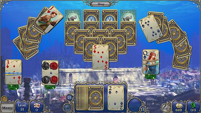 Jewel Match Atlantis Solitaire 2 - Collector's Edition