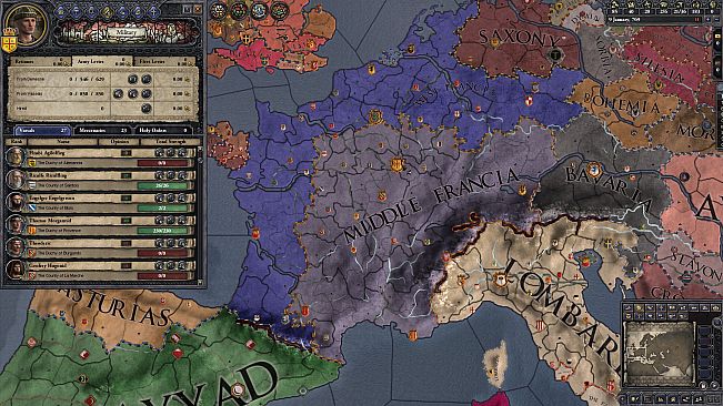 Crusader Kings II: Early Western Clothing Pack