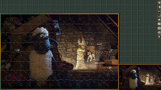 Pixel Puzzles Aardman Jigsaws: The Farmers Llamas