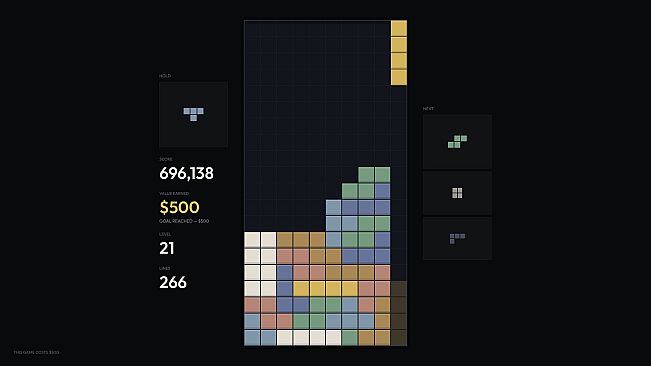 THIS GAME COSTS $500