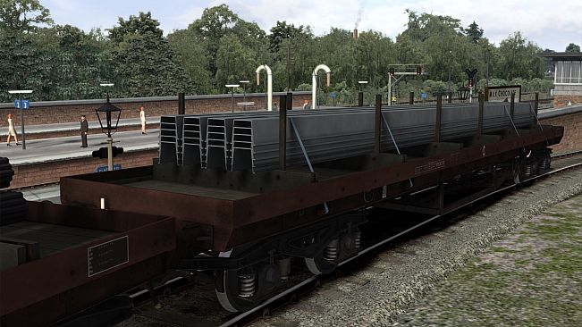 TS Marketplace: BDA 80t Bogie Bolster Wagon Pack