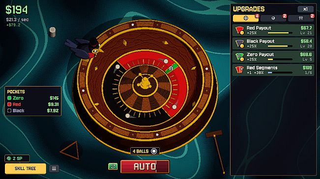 Roulette Incremental
