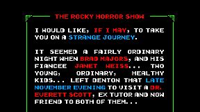 The Rocky Horror Show Video Game