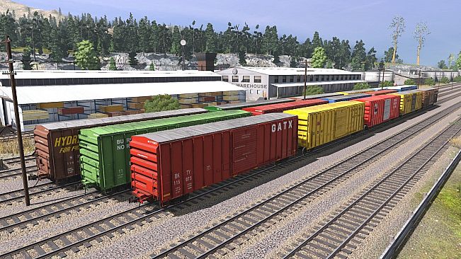 Trainz 2022 DLC - Pro Train: 50ft Boxcar Bundle