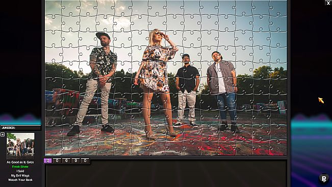 Pixel Puzzles The Musical: The Nearly Deads - Jigsaw Pack