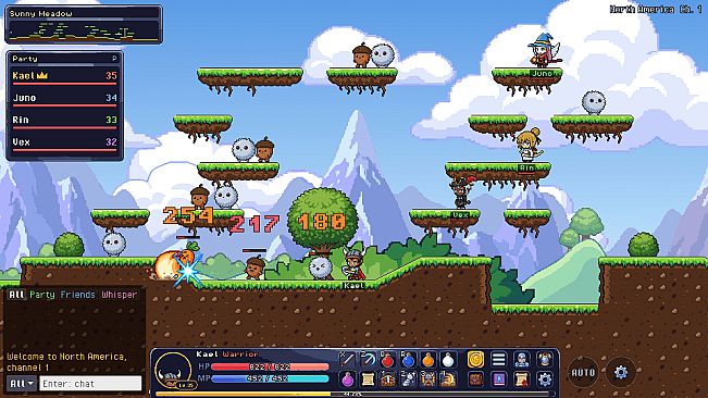 IdleBound - 2D Idle MMORPG