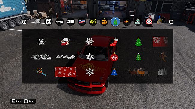 CarX Drift Racing Online - New Year Sticker Pack
