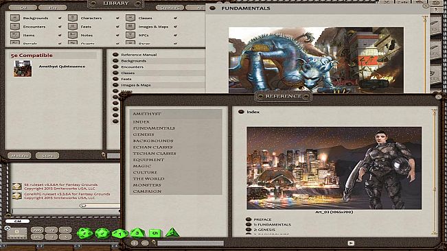 Fantasy Grounds - Amethyst: Quintessence (5E)