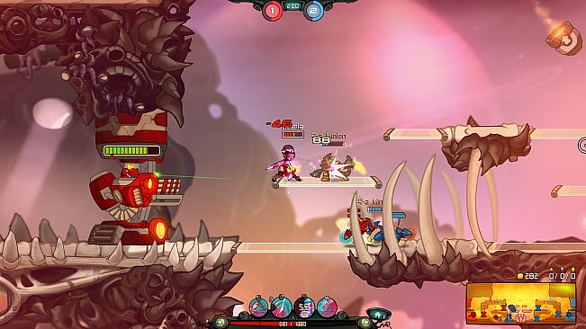 Ksenia - Awesomenauts Character