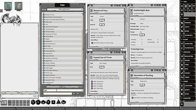 Fantasy Grounds - Allies & Enemies