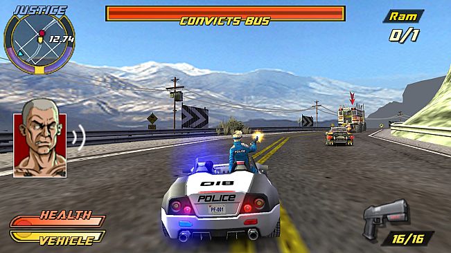 Pursuit Force: Extreme Justice (PSP)