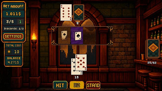 Dealer Bust! | Roguelike BlackJack