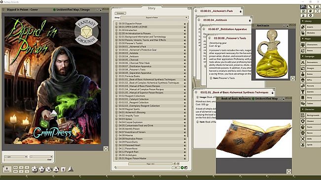Fantasy Grounds - Dipped in Poison