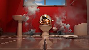 ATTACK OF THE EVIL POOP