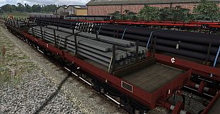 TS Marketplace: BDA 80t Bogie Bolster Wagon Pack