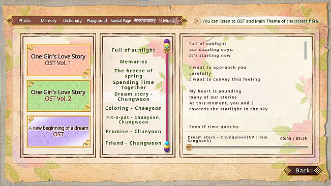 The Cloud Dream of the Nine - A new beginning of a dream OST