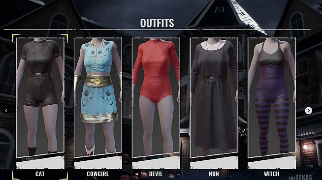 The Texas Chain Saw Massacre - Rush Week - Halloween Outfit Pack