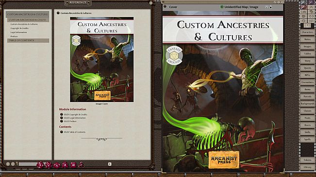 Fantasy Grounds - Custom Ancestries & Cultures