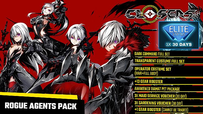 Closers: Rogue Agents Pack