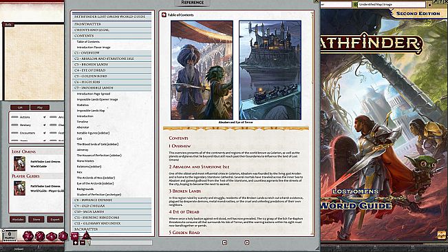 Fantasy Grounds - Pathfinder Lost Omens World Guide (PFRPG2)