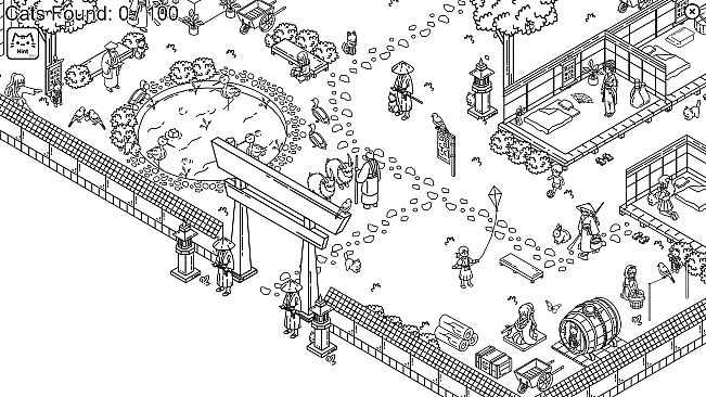 Hidden Cats In Japanese Village