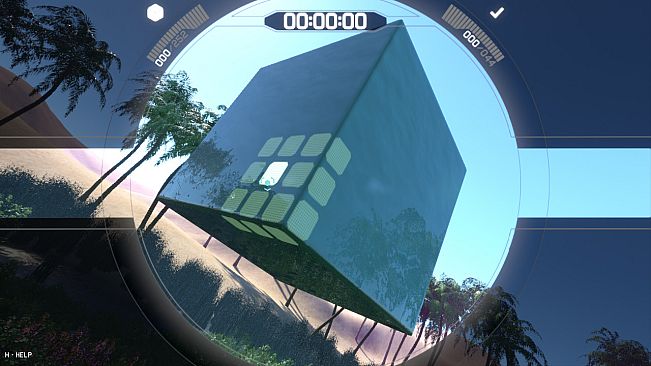 Cube Full of Mines : Oasis Theme