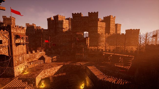 RPGScenery - Fortress Gate Scene