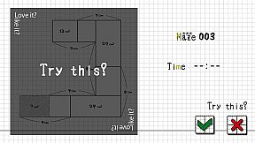 MENSEKI Genius!: Area maze puzzles