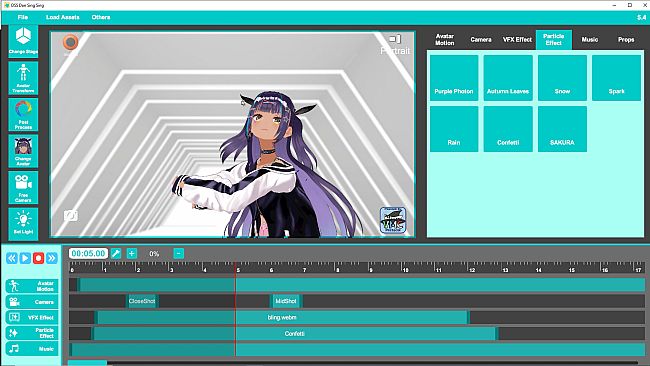 Dan Sing Sing AMV Maker for Vroid VRM and MMD