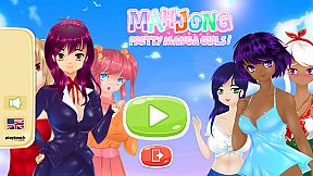 Mahjong Pretty Manga Girls