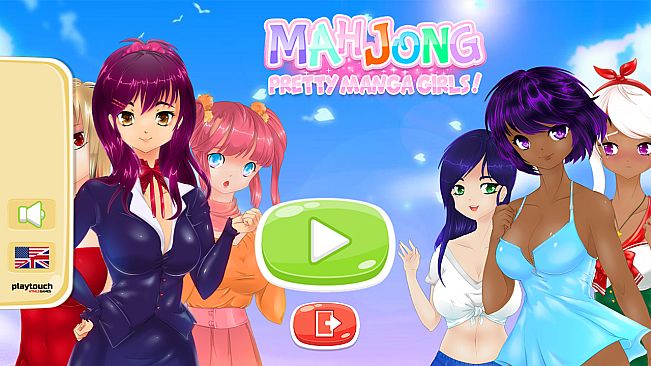 Mahjong Pretty Manga Girls