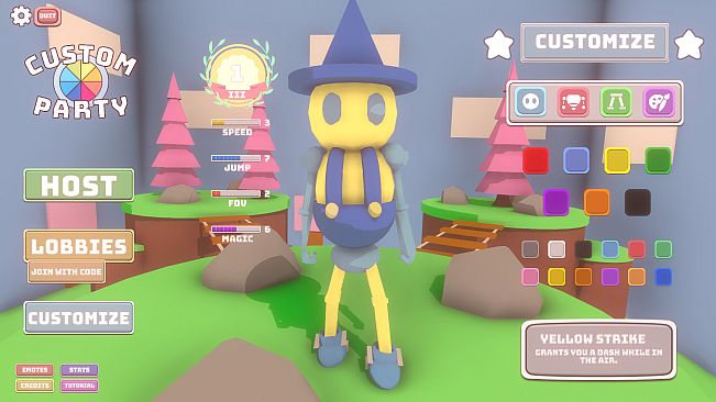 Custom Party - Metal Colors