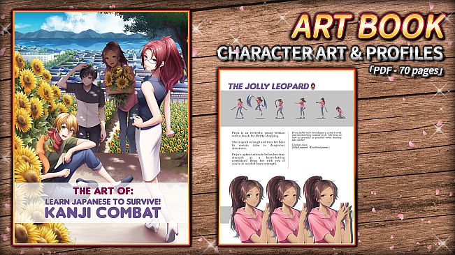 Learn Japanese To Survive! Kanji Combat - Art Book