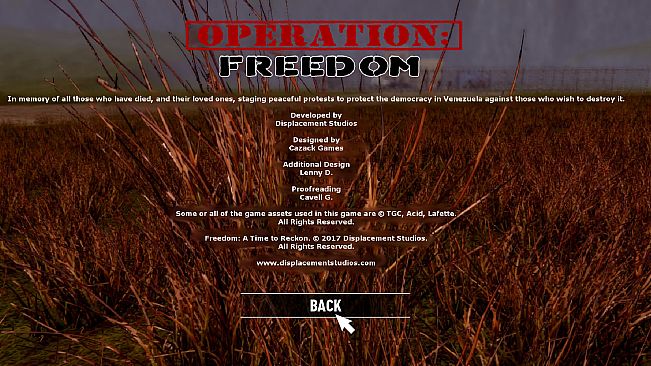 Freedom: A Time to Reckon